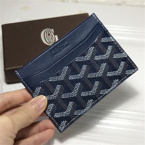 goyard cc holder|authentic goyard card holder.